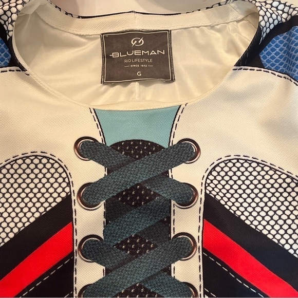 Blueman Rio Lifestyle Dress Shoe String Dress BODYCON Sz M Boho Multicolored - Picture 6 of 10